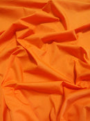 Poly Cotton Solid Fabric / Orange / 100 Yard Bolt-1