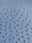 Blue Classic Ostrich Upholstery Vinyl Fabric / By The Roll - 30 Yards-3