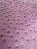 Passion Purple Classic Ostrich Upholstery Vinyl Fabric / By The Roll - 30 Yards-3