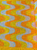 Wave Sequin Velvet Stretch Fabric / Sold by the Yard