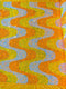 Wave Sequin Velvet Stretch Fabric / Sold by the Yard