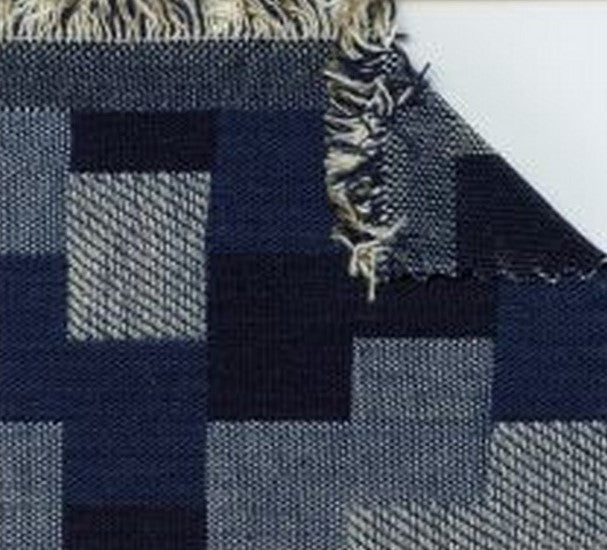 Assorted Denim Apparel Fabric / Custom Milled Jacquard Patchwork Denim