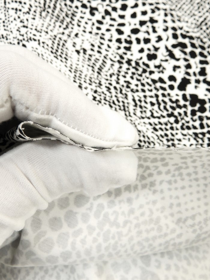 Cotton Spandex Snake Pattern – 2 Way Stretch