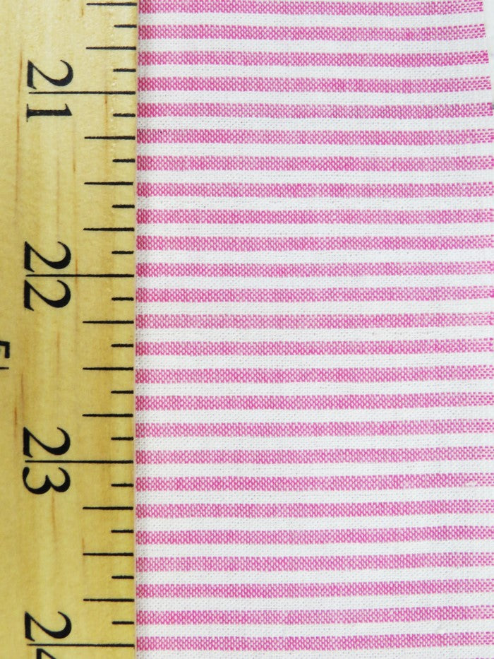 Striped 1/16th Seersucker Cotton Fabric