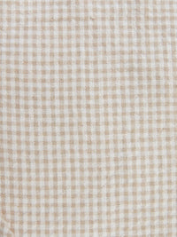 Gingham Seersucker Cotton Fabric