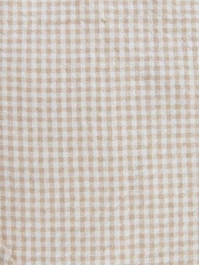 Gingham Seersucker Cotton Fabric