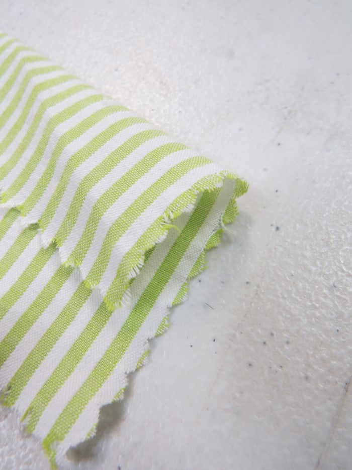 Striped 1/8th" Seersucker Cotton Fabric