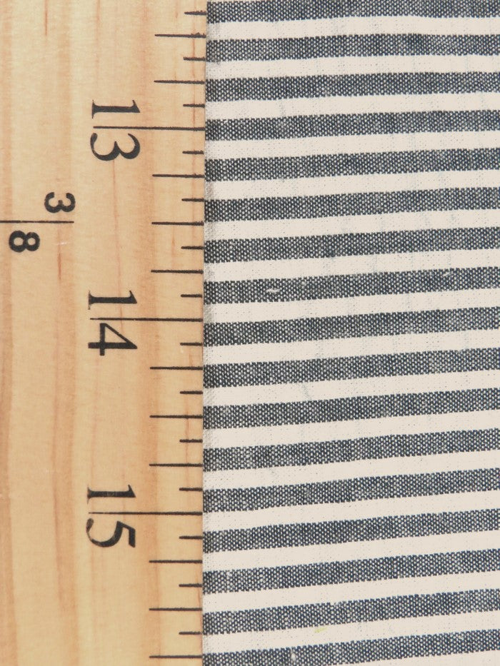 Striped 1/8th" Seersucker Cotton Fabric