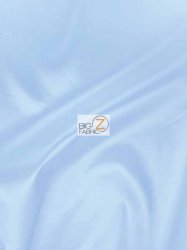 Solid Polyester Taffeta 58"/60" Fabric / Baby Blue / Sold By The Yard - 0