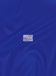 Solid Polyester Taffeta 58"/60" Fabric / Royal Blue / Sold By The Yard