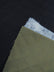 12 oz  Cotton Canvas DOUBLE SIDED BATTING w peach skin fabric - ARMY GREEN/Black
