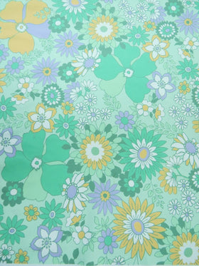 Printed Spandex Fabric – Flower Paradise