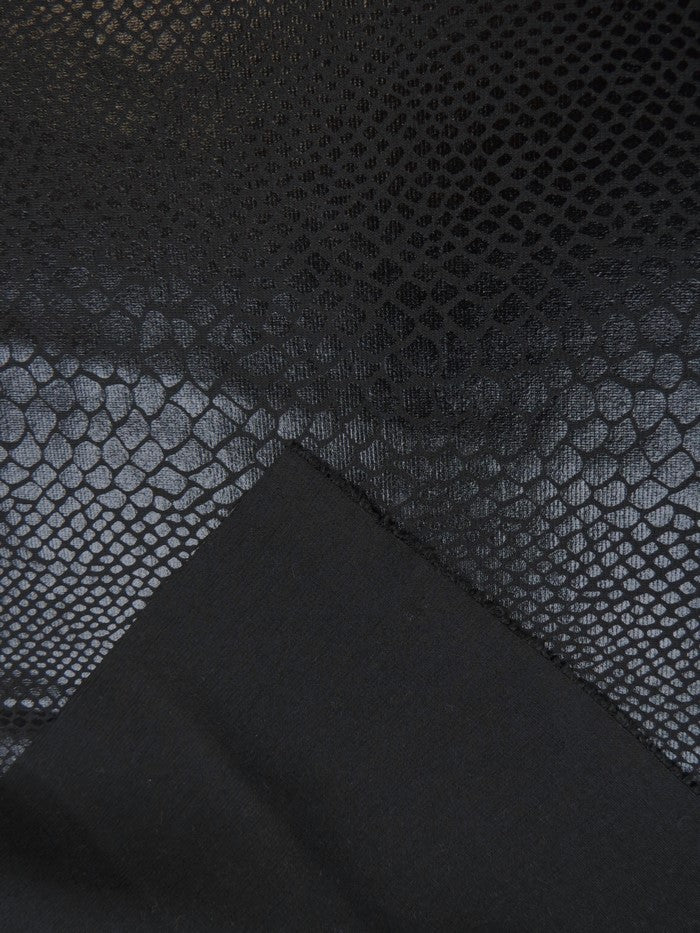 Mamba Snake Costume Stretch Spandex Fabric