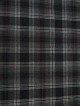 Plaid Stretch Shirting Fabric