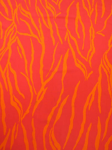 PRINTED SPANDEX FABRIC- NEON TIGER