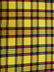 Golden Plaid Poly Poplin Fabric