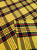 Golden Plaid Poly Poplin Fabric