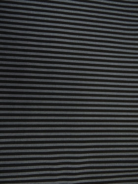 Striped Stretch Twill Fabric