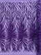 Phoenix Feather Sequin Stretch Mesh Fabric / Sold by the Yard