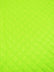 Quilted Polyester Batting Upholstery Fabric / Lime Green