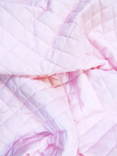 Quilted Polyester Batting Upholstery Fabric / Light Pink