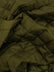 Quilted Polyester Batting Upholstery Fabric / Olive Drab Green / Sold By The Yard