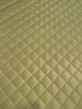 Quilted Polyester Batting Upholstery Fabric / Desert