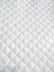 Quilted Polyester Batting Upholstery Fabric / Off-white / Sold By The Yard (Closeout)