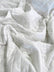 Quilted Polyester Batting Upholstery Fabric / Off-white / Sold By The Yard (Closeout)