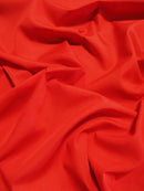 Poly Cotton Solid Fabric / Red / 100 Yard Bolt-1