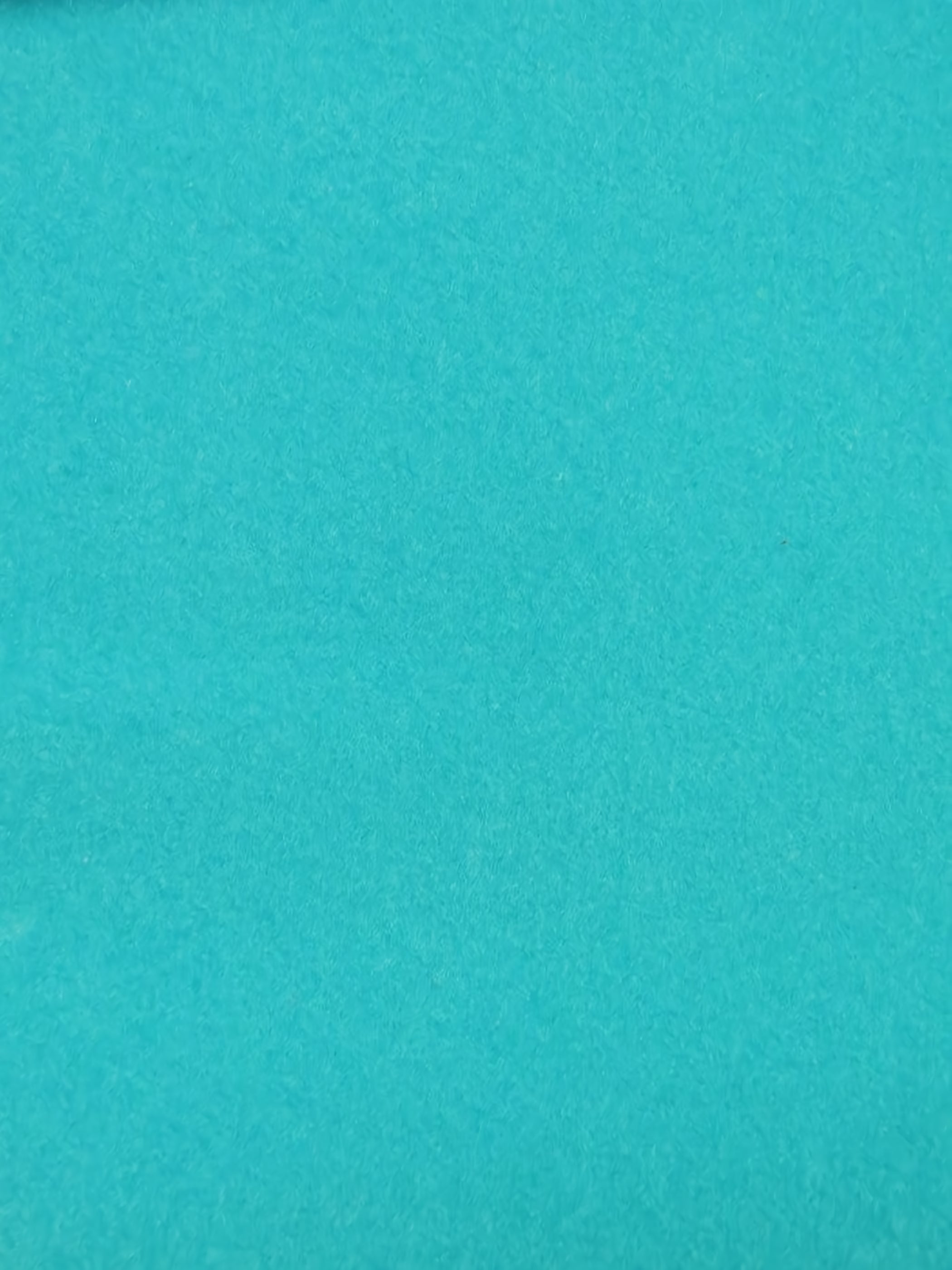 TURQUOISE Heat Transfer Apparel Flocking Suede PVC Backed Fabric / Sold by the Yard