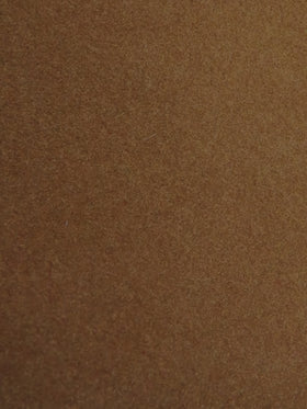 COFFEE Heat Transfer Apparel Flocking Suede PVC Backed Fabric / Sold by the Yard
