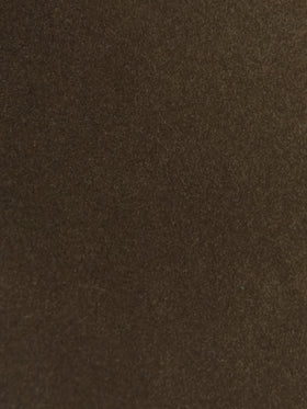 CHOCOLATE Heat Transfer Apparel Flocking Suede PVC Backed Fabric / Sold by the Yard
