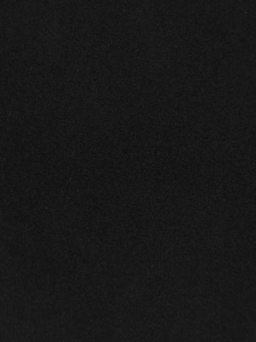 BLACK Heat Transfer Apparel Flocking Suede PVC Backed Fabric / Sold by the Yard