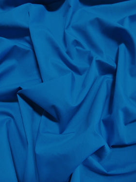 Poly Cotton Solid Fabric 58"/60" Width / Royal / Sold By The Yard