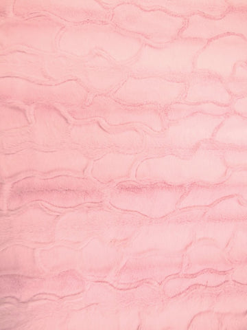 Bunny Rabbit Ultra Soft Snuggle Minky / Light Pink - 0