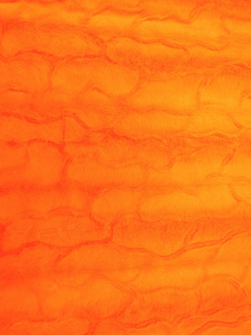 Bunny Rabbit Ultra Soft Snuggle Minky / Orange - 0