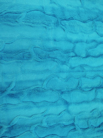 Bunny Rabbit Ultra Soft Snuggle Minky / Peacock - 0