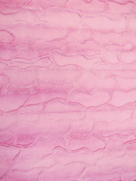 Bunny Rabbit Ultra Soft Snuggle Minky / Pink - 0