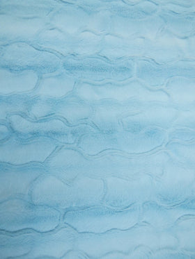 Bunny Rabbit Ultra Soft Snuggle Minky / Turquiose - 0