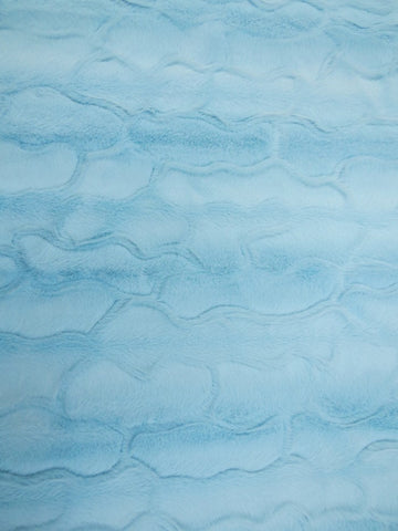 Bunny Rabbit Ultra Soft Snuggle Minky / Turquiose - 0