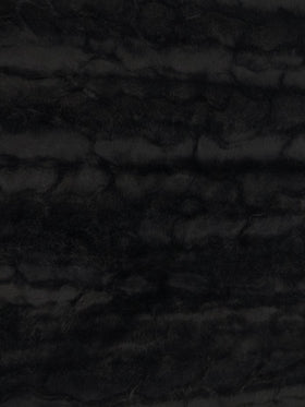 Bunny Rabbit Ultra Soft Snuggle Minky / Black - 0