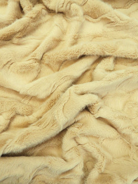 Bunny Rabbit Ultra Soft Snuggle Minky / Camel - 0