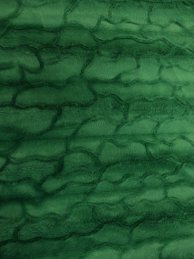 Bunny Rabbit Ultra Soft Snuggle Minky / Emerald - 0