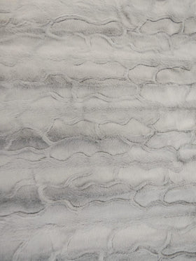 Bunny Rabbit Ultra Soft Snuggle Minky / Gray - 0