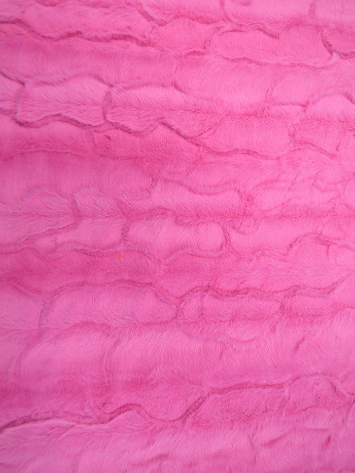 Bunny Rabbit Ultra Soft Snuggle Minky / Hot Pink - 0
