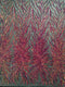 Phoenix Feather Sequin Stretch Mesh Fabric / Sold by the Yard