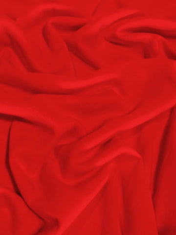 Sweatshirt & Apparel Polar Fleece Fabric / Red / Sold By The Yard