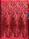 Phoenix Feather Sequin Stretch Mesh Fabric / Sold by the Yard