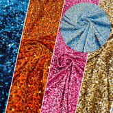SEQUIN VELVET FABRIC (By The Yard)